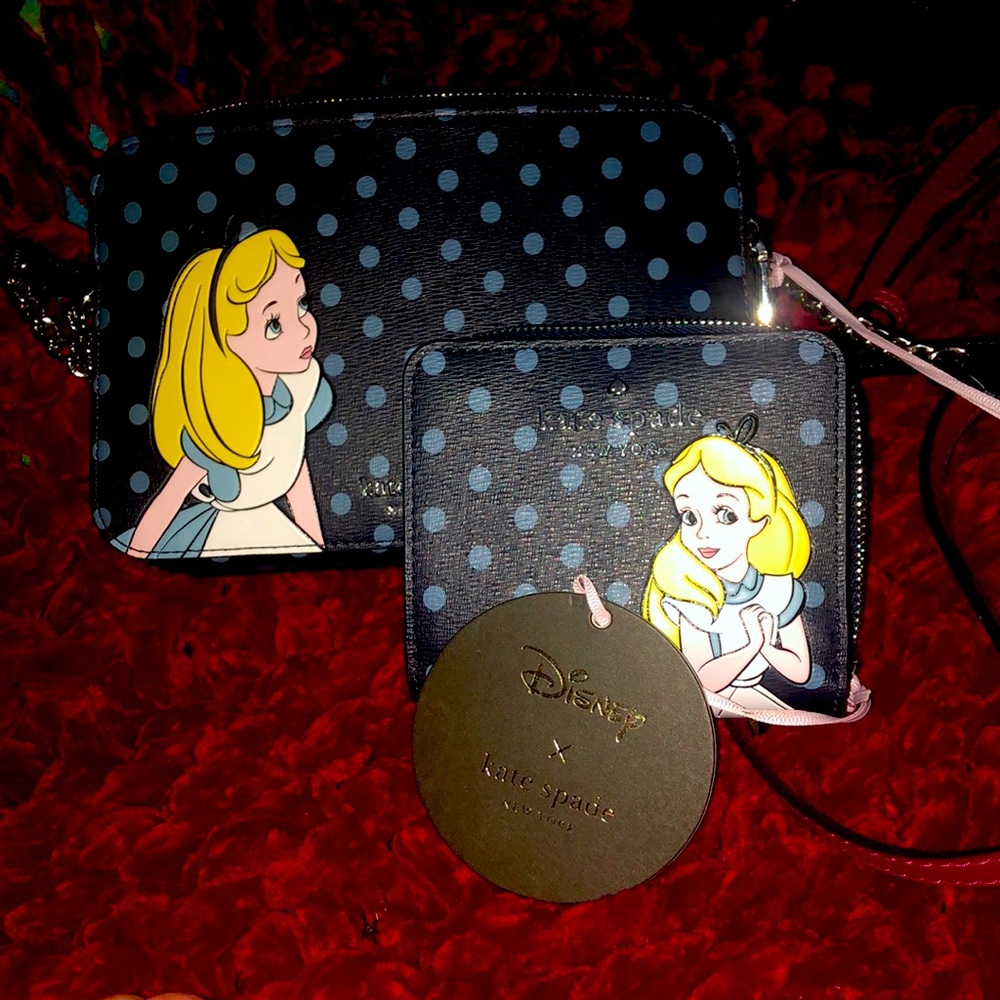Alice in wonderland Kate spade set
